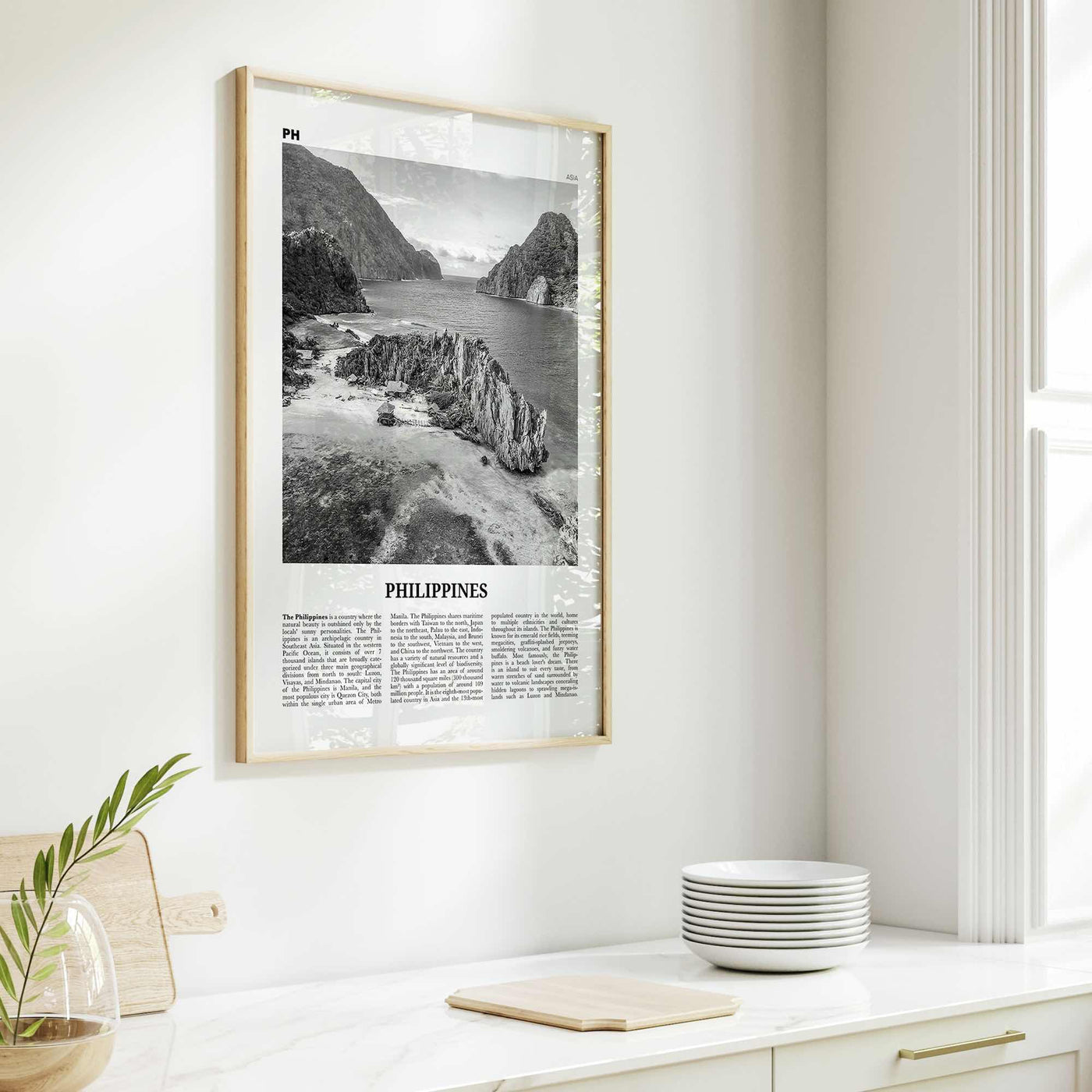 Philippines Print Black and White No 2, Philippines Wall Art, Philippines Poster, Philippines Photo, Manila, Pilipinas, Filipino, Asia