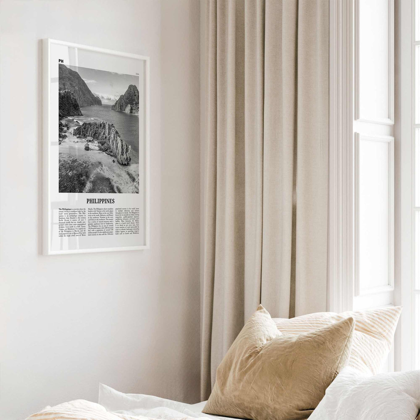 Philippines Print Black and White No 2, Philippines Wall Art, Philippines Poster, Philippines Photo, Manila, Pilipinas, Filipino, Asia