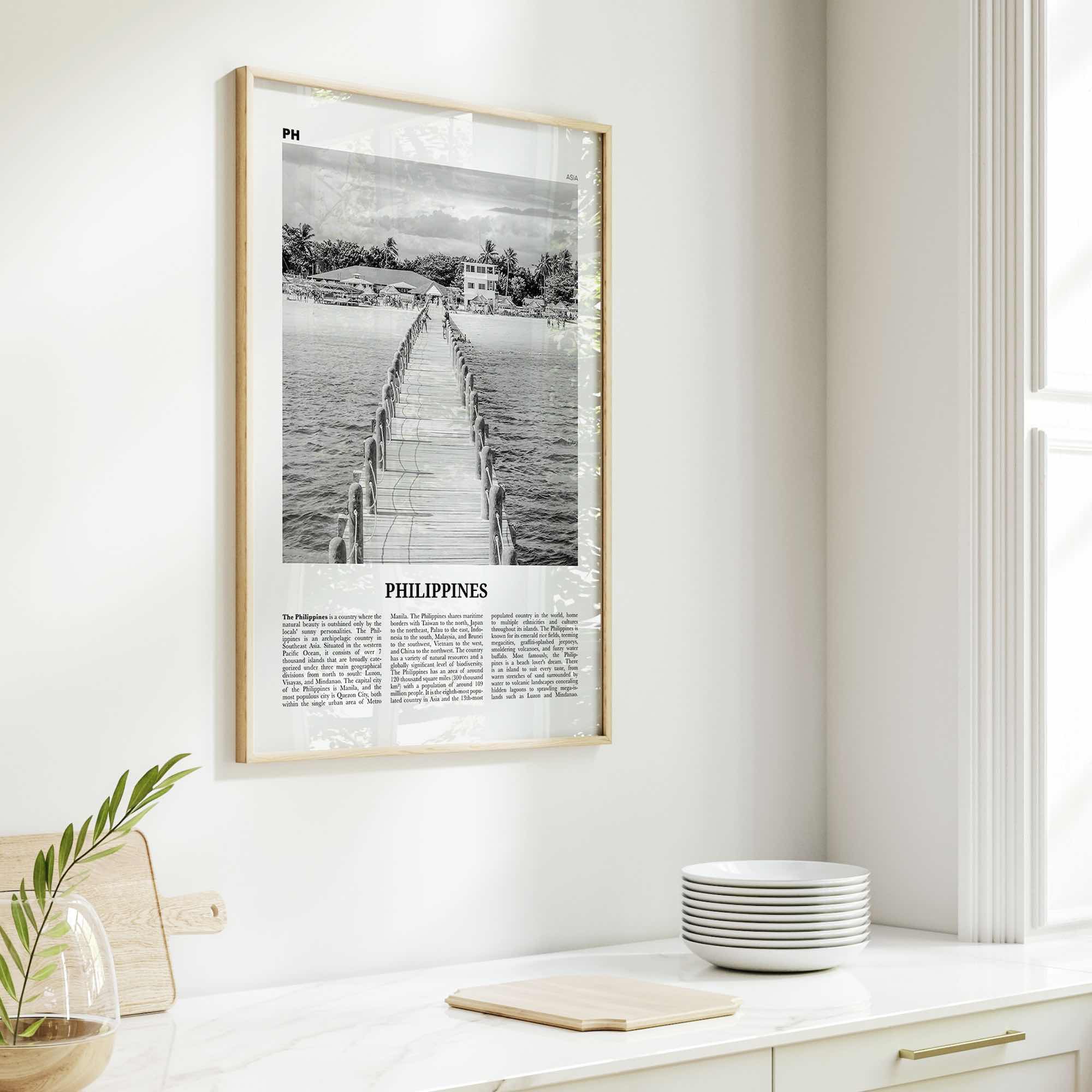 Philippines Print Black and White No 3, Philippines Wall Art, Philippines Poster, Philippines Photo, Manila, Pilipinas, Filipino, Asia