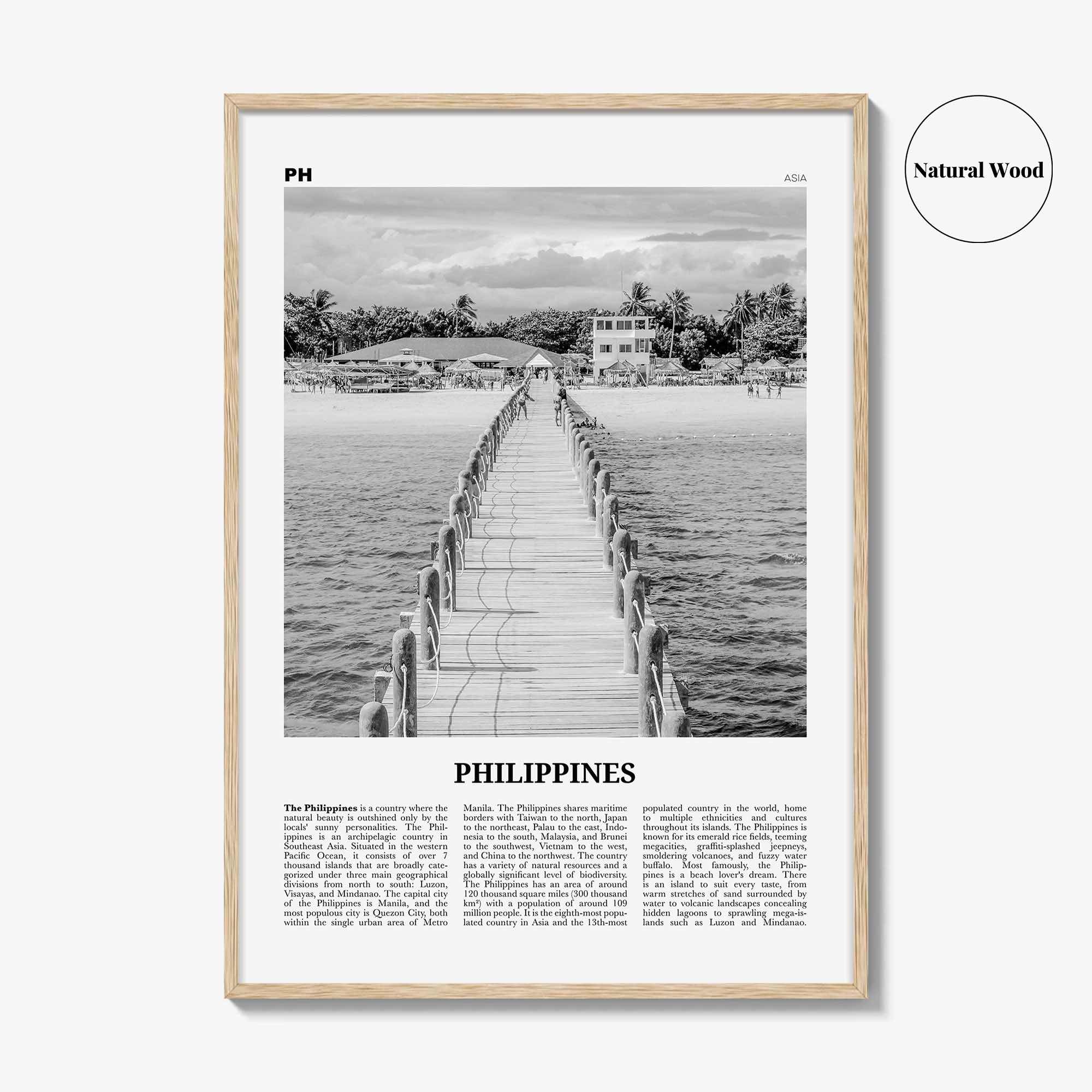 Philippines Print Black and White No 3, Philippines Wall Art, Philippines Poster, Philippines Photo, Manila, Pilipinas, Filipino, Asia