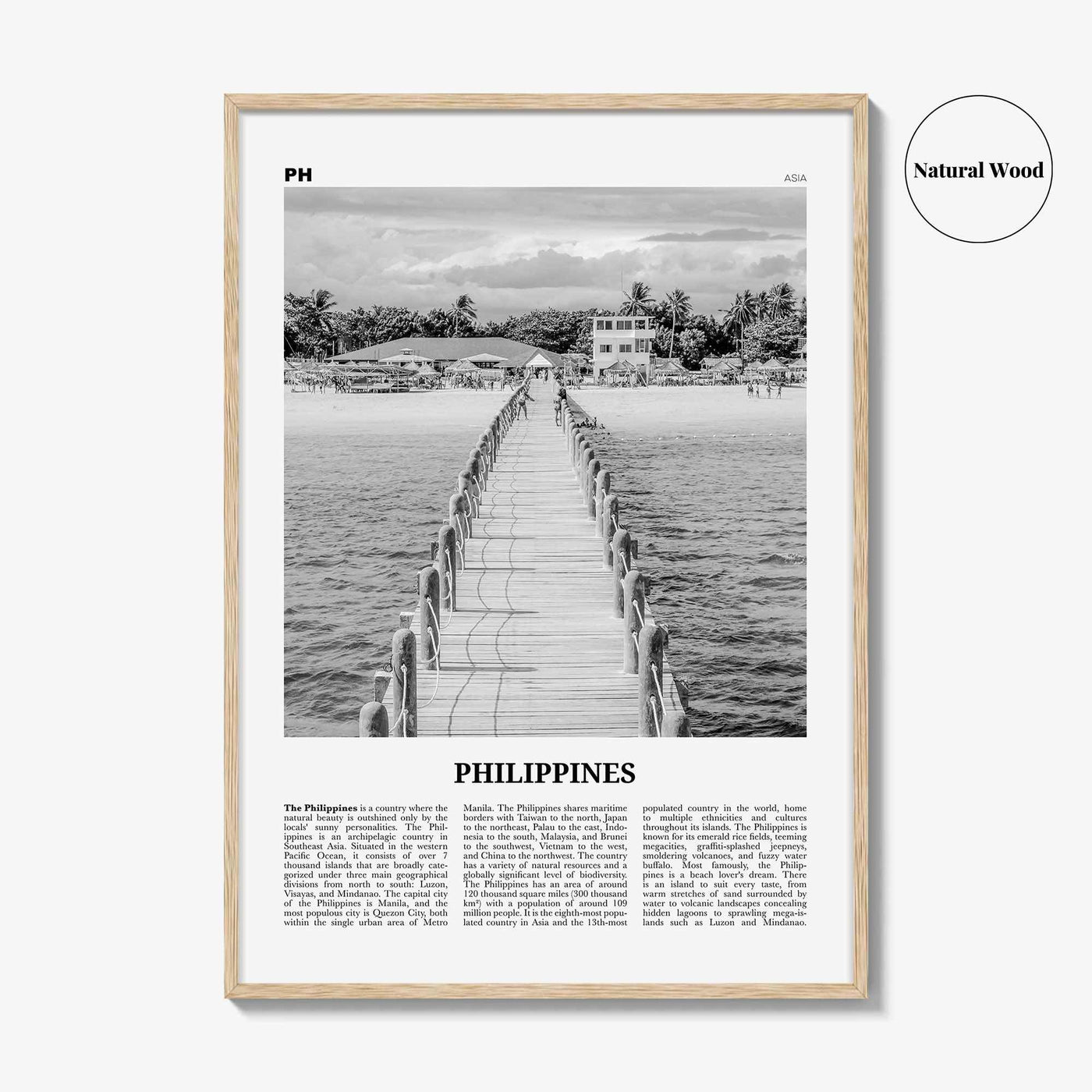 Philippines Print Black and White No 3, Philippines Wall Art, Philippines Poster, Philippines Photo, Manila, Pilipinas, Filipino, Asia