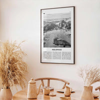 Philippines Print Black and White No 4, Philippines Wall Art, Philippines Poster, Philippines Photo, Philippines Wall Décor, Philippines Map