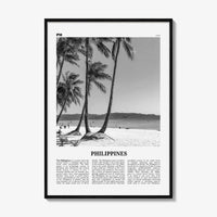 Philippines Print Black and White No 5, Philippines Wall Art, Philippines Poster, Philippines Photo, Philippines Wall Décor, Philippines Map