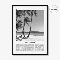Philippines Print Black and White No 5, Philippines Wall Art, Philippines Poster, Philippines Photo, Philippines Wall Décor, Philippines Map