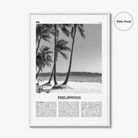 Philippines Print Black and White No 5, Philippines Wall Art, Philippines Poster, Philippines Photo, Philippines Wall Décor, Philippines Map