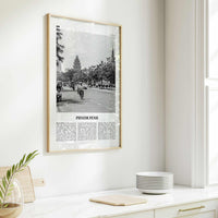 Phnom Penh Print Black and White, Phnom Penh Wall Art, Phnom Penh Poster, Phnom Penh Photo, Phnom Penh Wall Décor, Cambodia, Krong Chaktomuk