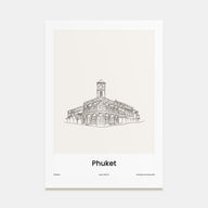 Phuket Drawn Poster