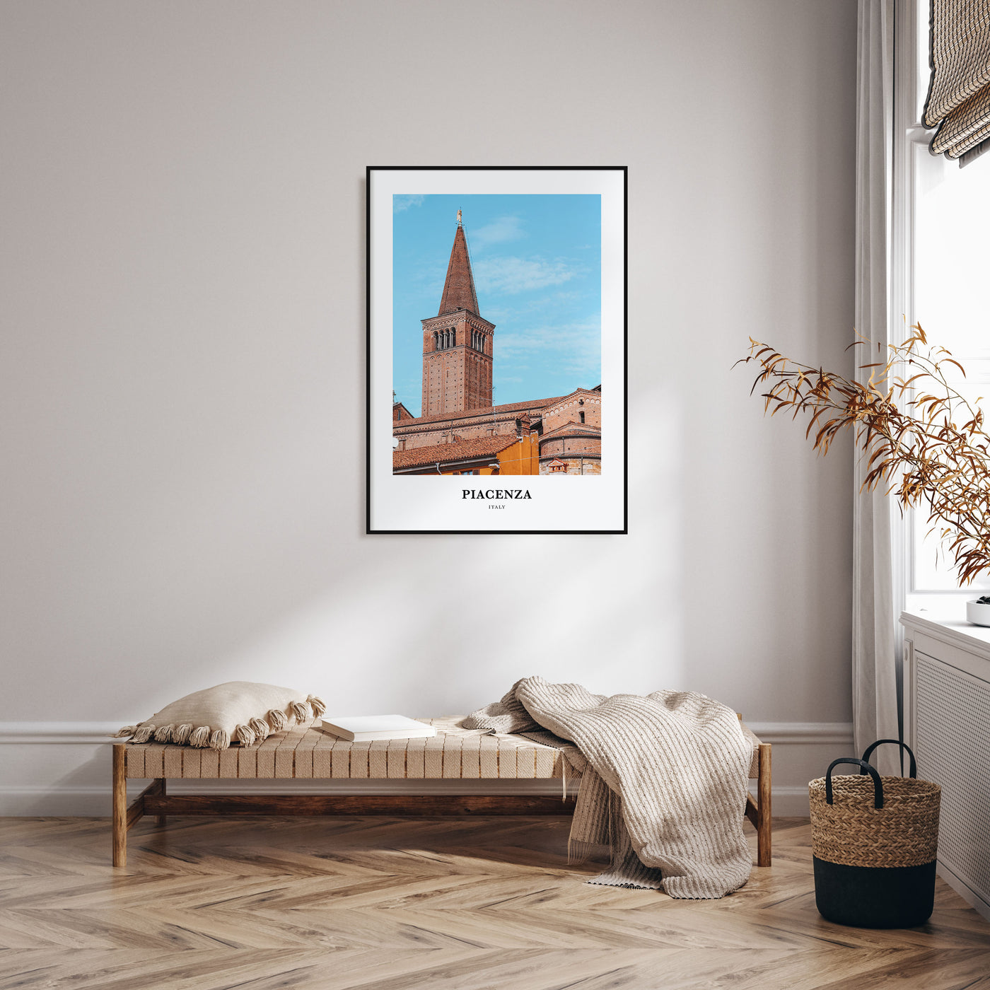 Piacenza Portrait Color Poster