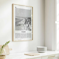 Picardie Print Black and White, Picardie Wall Art, Picardie Poster, Picardie Photo, Picardie Wall Décor, Picardie Map