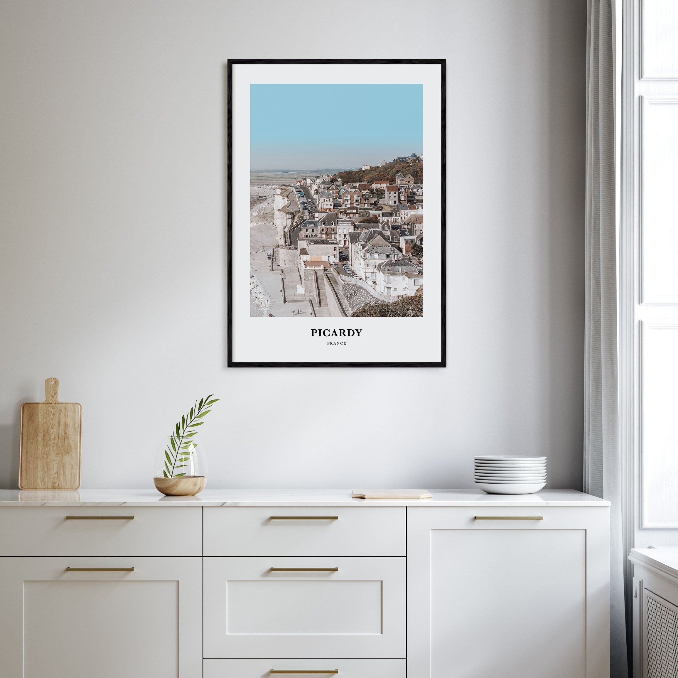 Picardy Portrait Color Poster