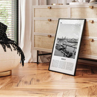 Pier 39 Print Black and White, Pier 39 Wall Art, Pier 39 Poster, Pier 39 Photo, Pier 39 Wall Décor, Pier 39 Map, San Francisco, California