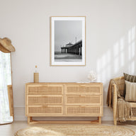 Pier Photo B&W No 2 Poster