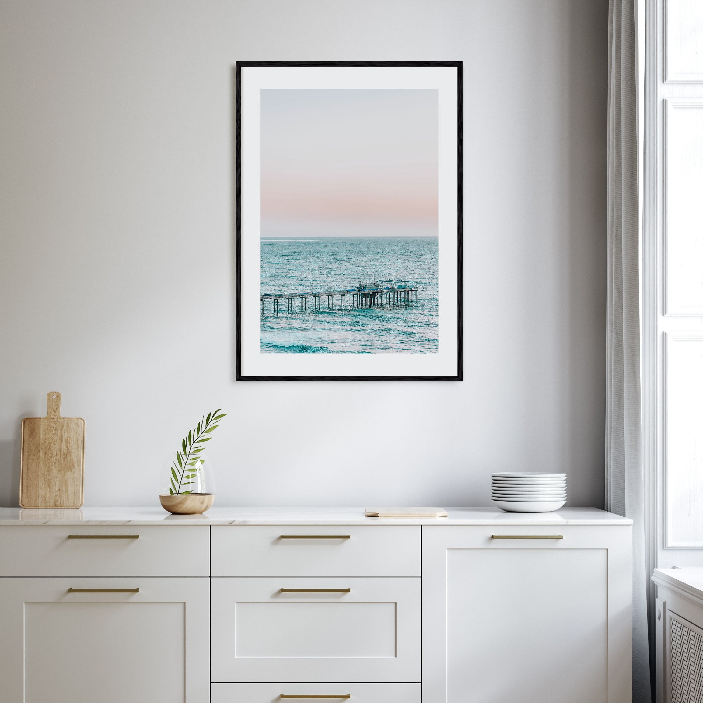 Pier Photo Color No 5 Poster