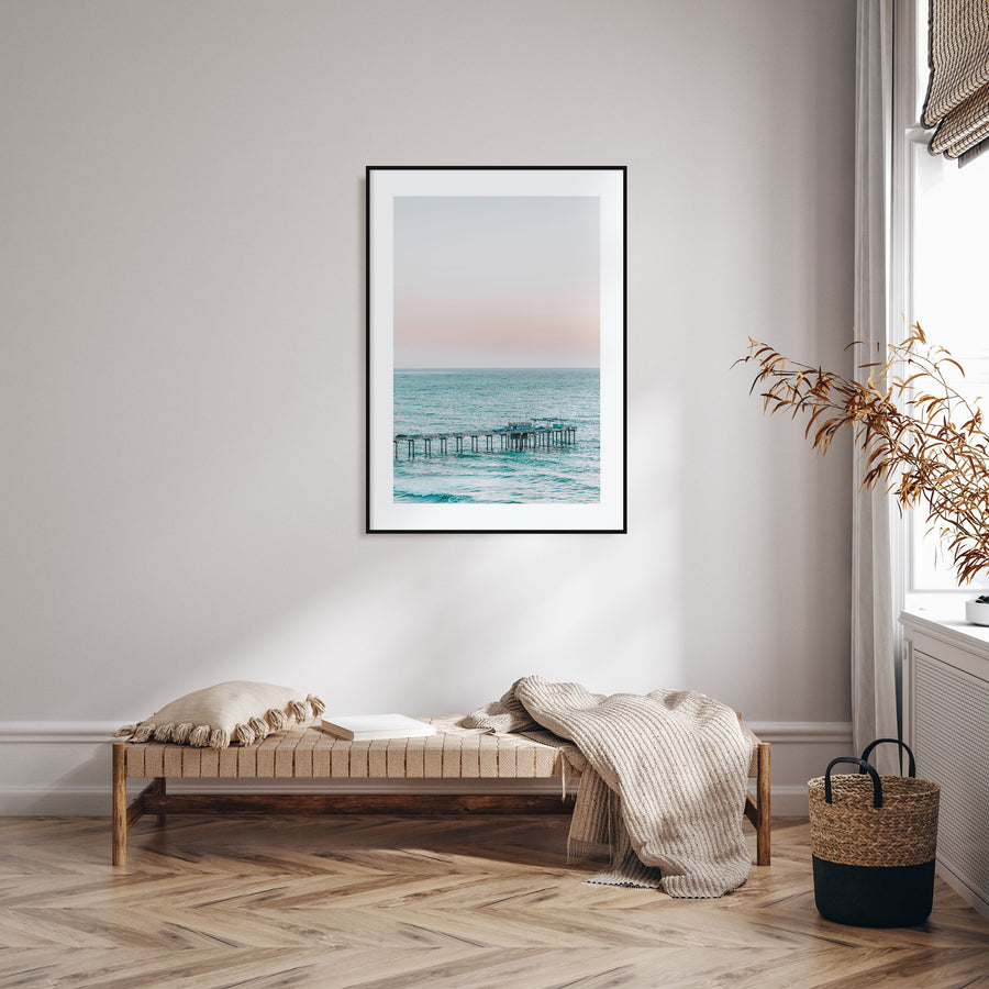 Pier Photo Color No 5 Poster