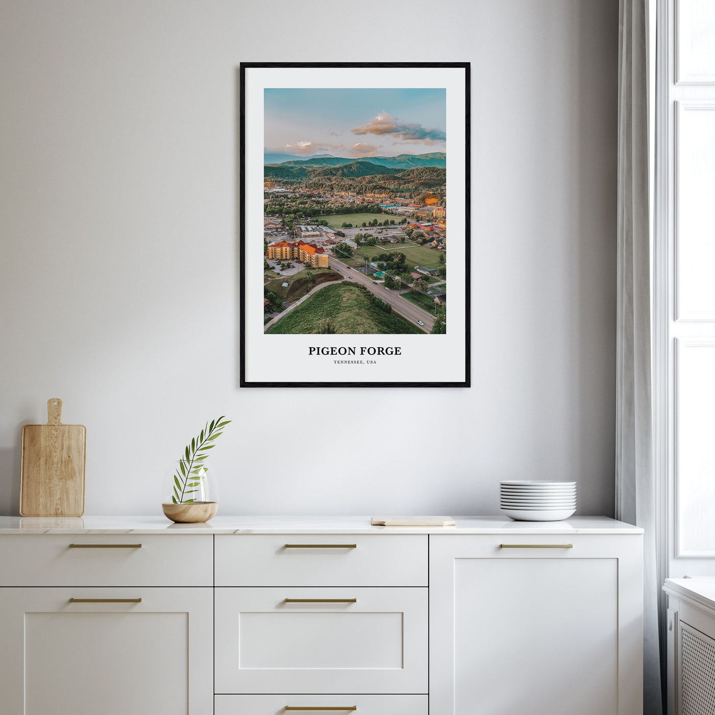 Pigeon Forge Portrait Color Poster