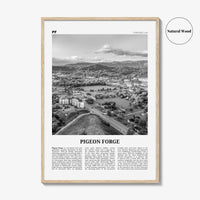 Pigeon Forge Print Black and White, Pigeon Forge Wall Art, Pigeon Forge Poster, Pigeon Forge Photo, Pigeon Forge Décor, Pigeon Forge Map