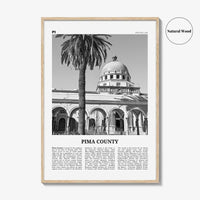 Pima County Print Black and White, Pima County Wall Art, Pima County Poster, Pima County Photo, Pima County Wall Décor, Pima County Map