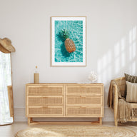 Pineapple Photo Color No 1 Poster