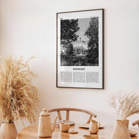 Pinehurst Print Black and White, Pinehurst Wall Art, Pinehurst Poster, Pinehurst Photo, Pinehurst Décor, Pinehurst Map, North Carolina, USA