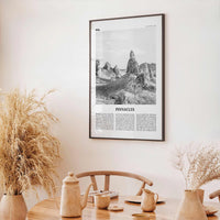 Pinnacles National Park Print Black and White, Pinnacles Wall Art, Pinnacles Poster, Pinnacles Photo, California, USA, United States