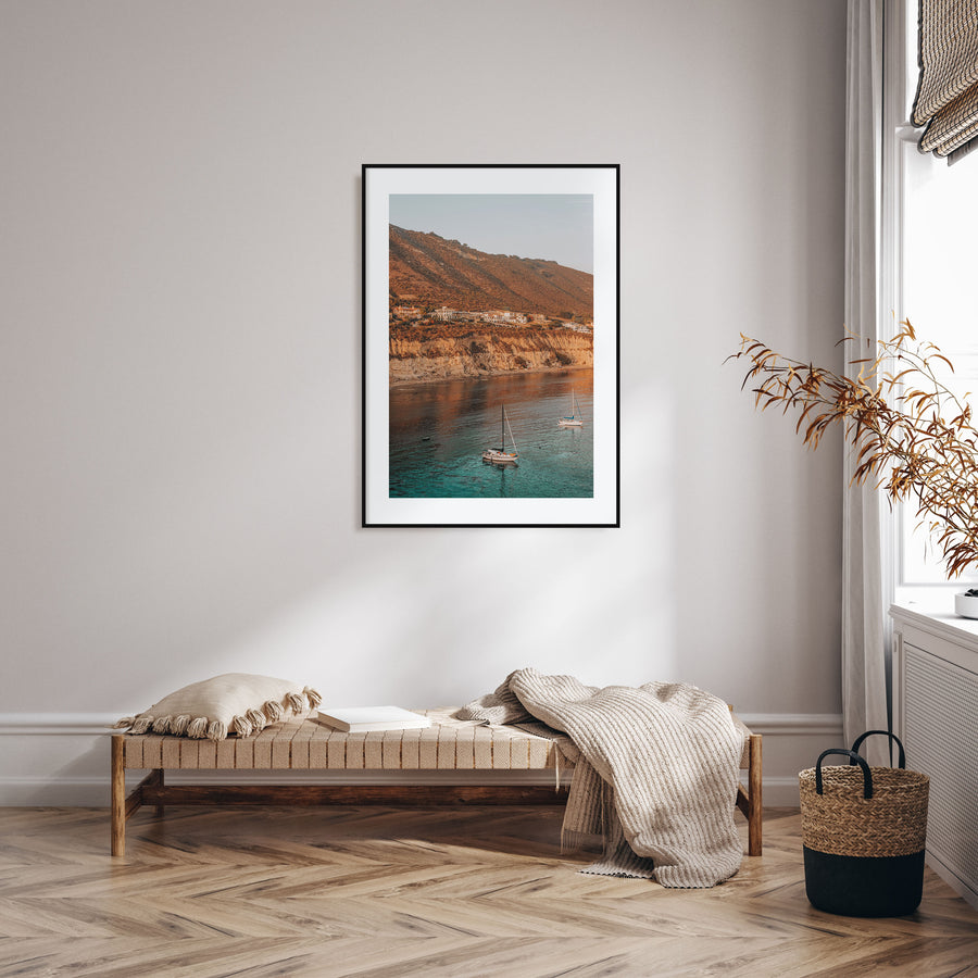 Pirates Cove Beach Photo Color Poster