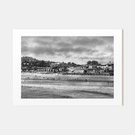 Pismo Beach Landscape B&W Poster