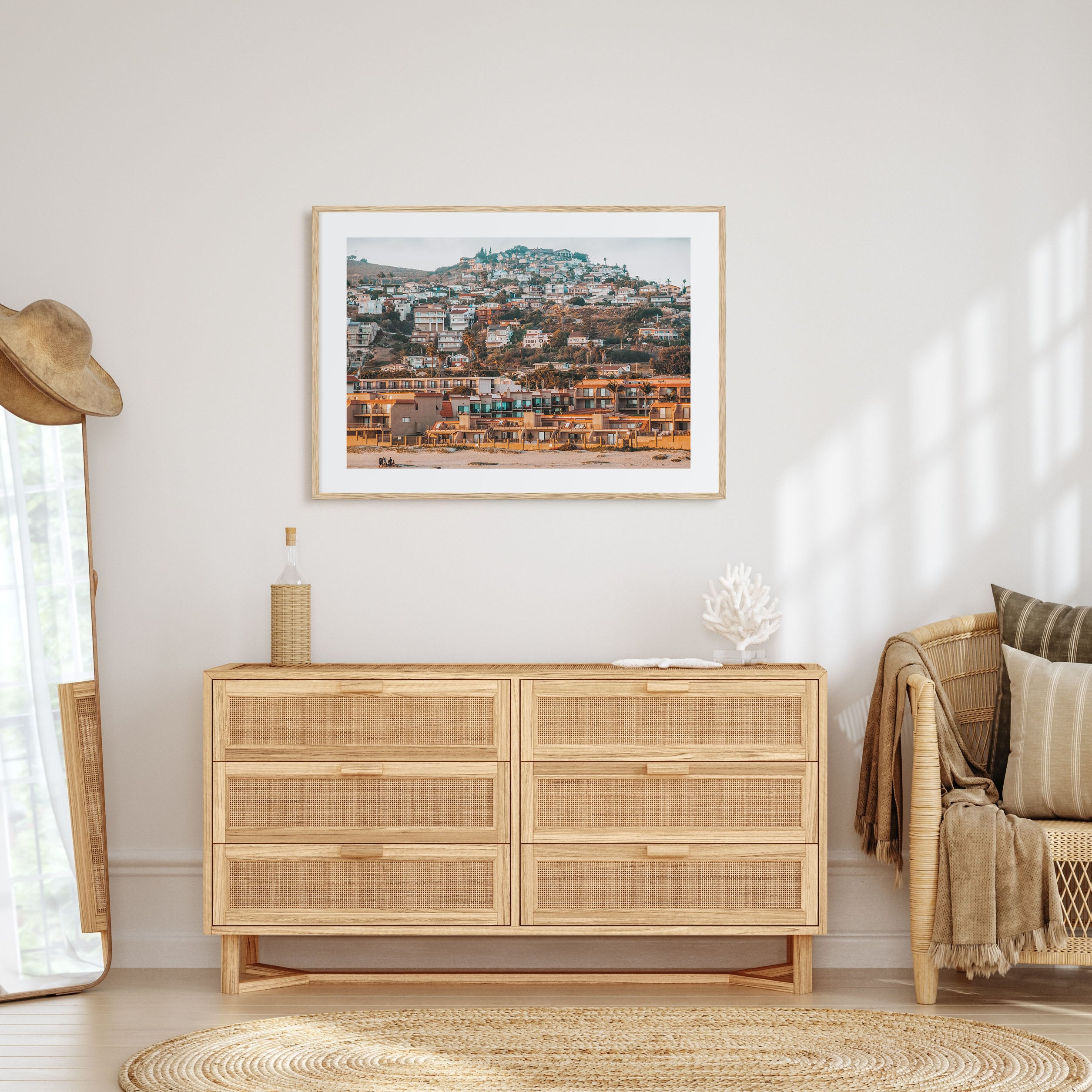 Pismo Beach Landscape Color Poster