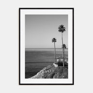 Pismo Beach Photo B&W Poster
