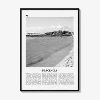 Placencia Print Black and White, Placencia Wall Art, Placencia Poster, Placencia Photo, Placencia Wall Décor, Placencia Map, Belize