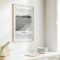 Placencia Print Black and White, Placencia Wall Art, Placencia Poster, Placencia Photo, Placencia Wall Décor, Placencia Map, Belize