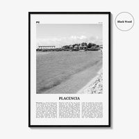 Placencia Print Black and White, Placencia Wall Art, Placencia Poster, Placencia Photo, Placencia Wall Décor, Placencia Map, Belize