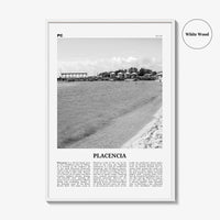 Placencia Print Black and White, Placencia Wall Art, Placencia Poster, Placencia Photo, Placencia Wall Décor, Placencia Map, Belize