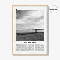 Plattsburgh Print Black and White, Plattsburgh Wall Art, Plattsburgh Poster, Plattsburgh Photo, Plattsburgh Wall Décor