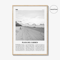 Playa del Carmen Print Black and White, Playa del Carmen Wall Art, Playa del Carmen Poster, Playa del Carmen Photo, Solidaridad, Mexico