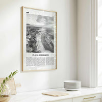 Playas de Rosarito Print Black and White, Playas de Rosarito Wall Art, Playas de Rosarito Poster, Playas de Rosarito Photo, Mexico