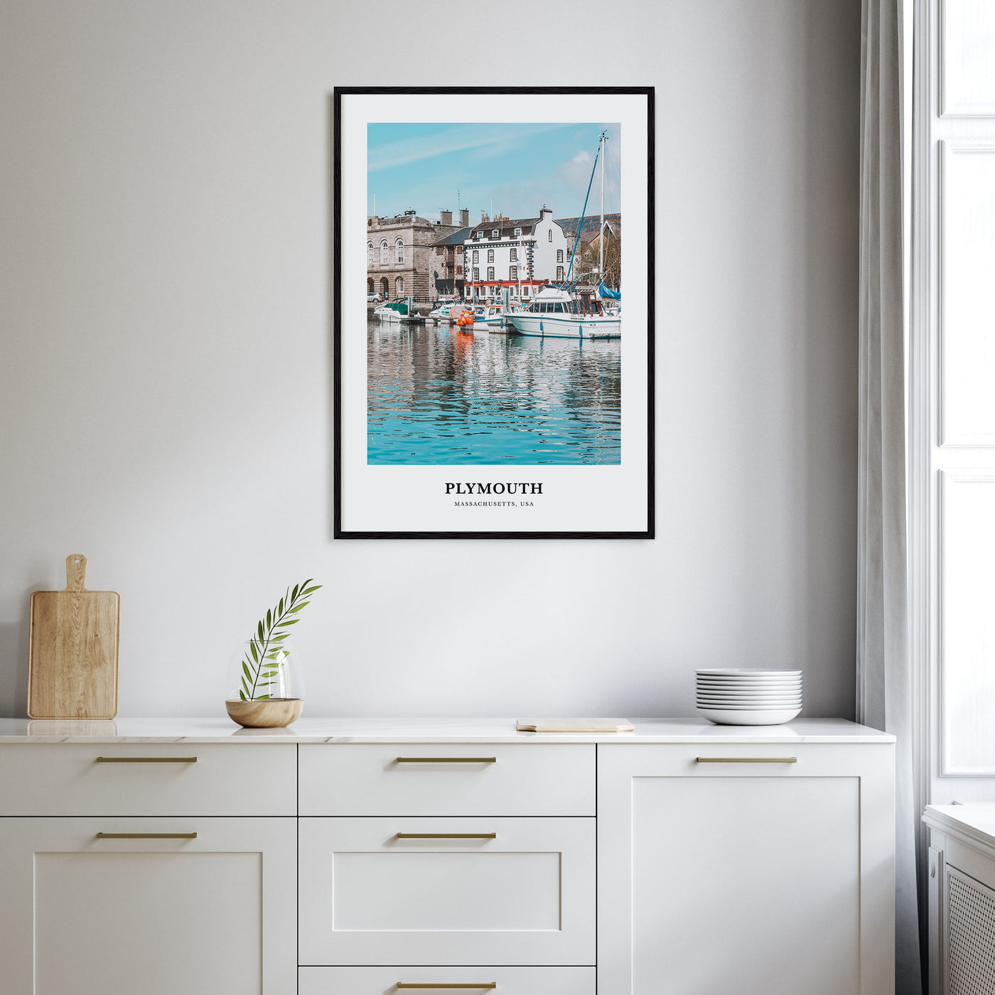 Plymouth Portrait Color Poster