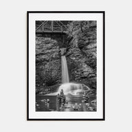 Pocono Mountains Photo B&W Poster