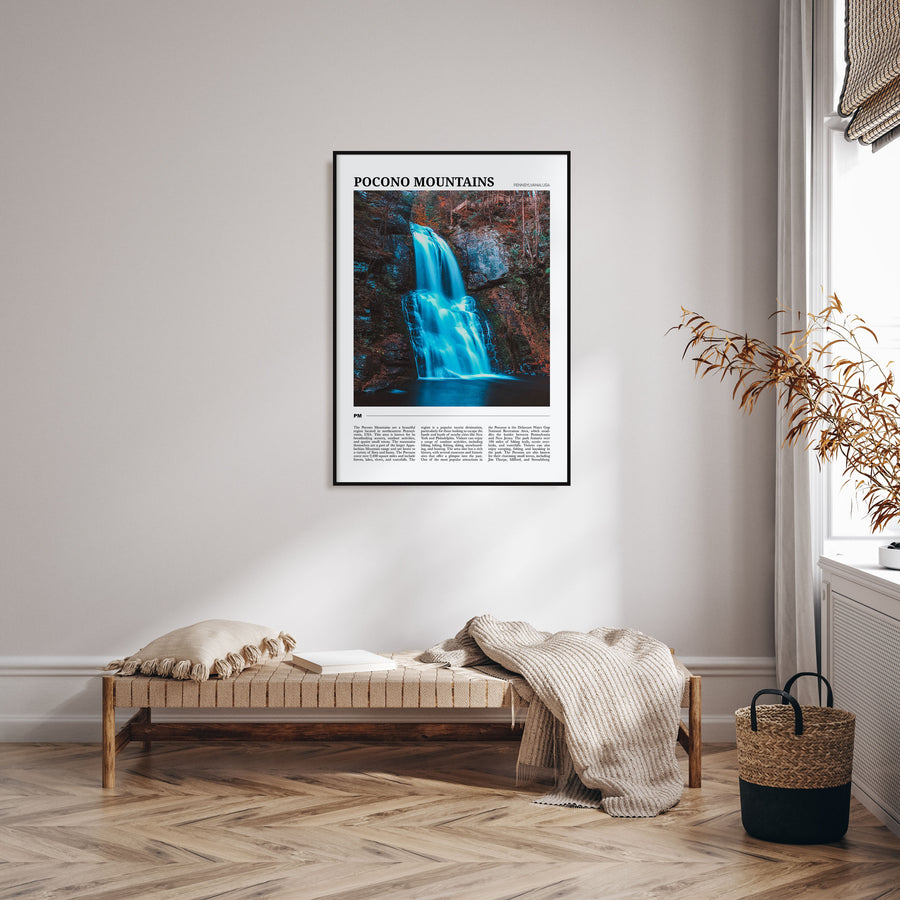 Pocono Mountains Travel Color No 1 Poster