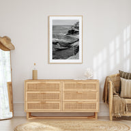 Point Loma Photo B&W Poster