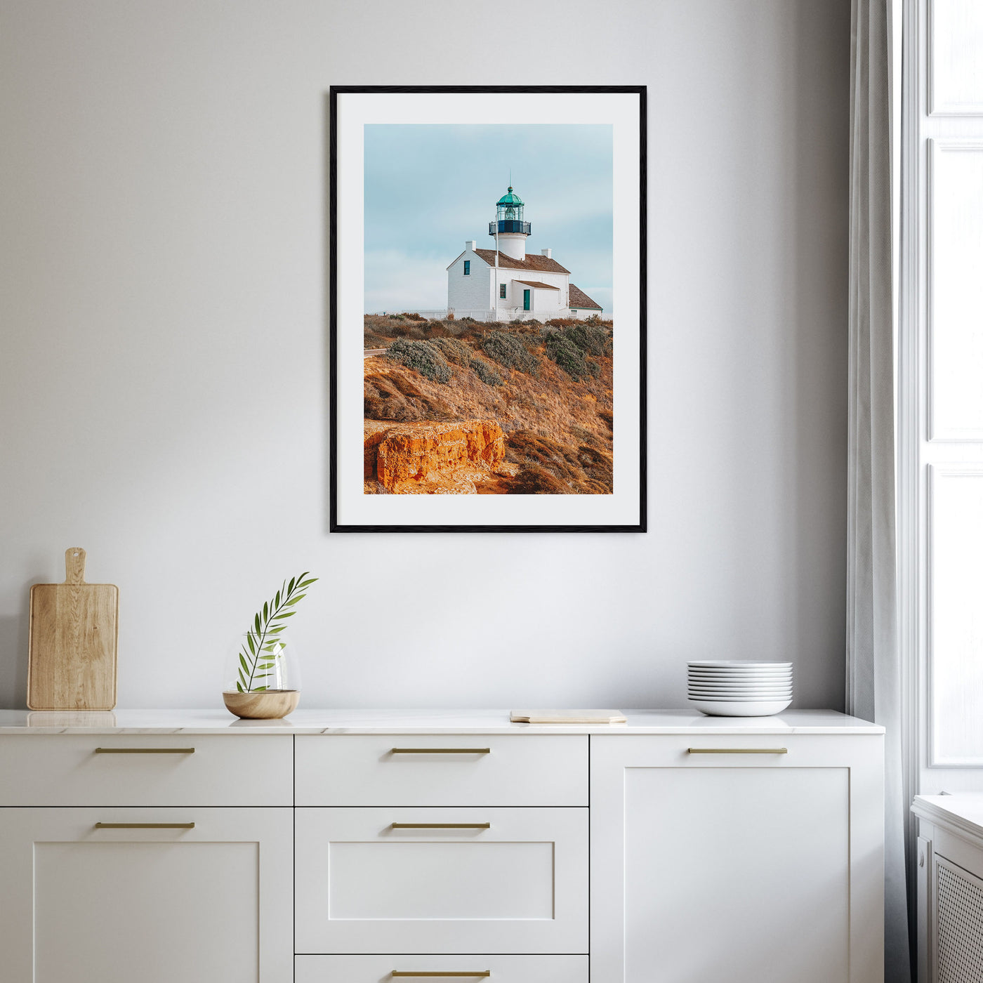 Point Loma Photo Color Poster