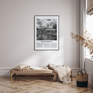 Poitou-Charentes Travel B&W Poster