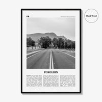 Pokolbin Print Black and White, Pokolbin Wall Art, Pokolbin Poster, Pokolbin Photo, Pokolbin Map, Pokolbin Wall Decor, New South Wales