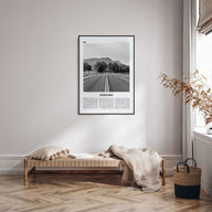 Pokolbin Travel B&W Poster