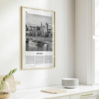 Poland Print Black and White, Poland Wall Art, Poland Poster, Poland Photo, Poland Wall Decor, Polska, Warsaw, Europe
