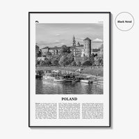 Poland Print Black and White, Poland Wall Art, Poland Poster, Poland Photo, Poland Wall Decor, Polska, Warsaw, Europe