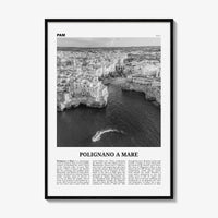 Polignano a Mare Print Black and White, Polignano a Mare Wall Art, Polignano a Mare Poster, Polignano a Mare Photo, Polignano a Mare Décor