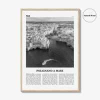 Polignano a Mare Print Black and White, Polignano a Mare Wall Art, Polignano a Mare Poster, Polignano a Mare Photo, Polignano a Mare Décor