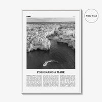 Polignano a Mare Print Black and White, Polignano a Mare Wall Art, Polignano a Mare Poster, Polignano a Mare Photo, Polignano a Mare Décor