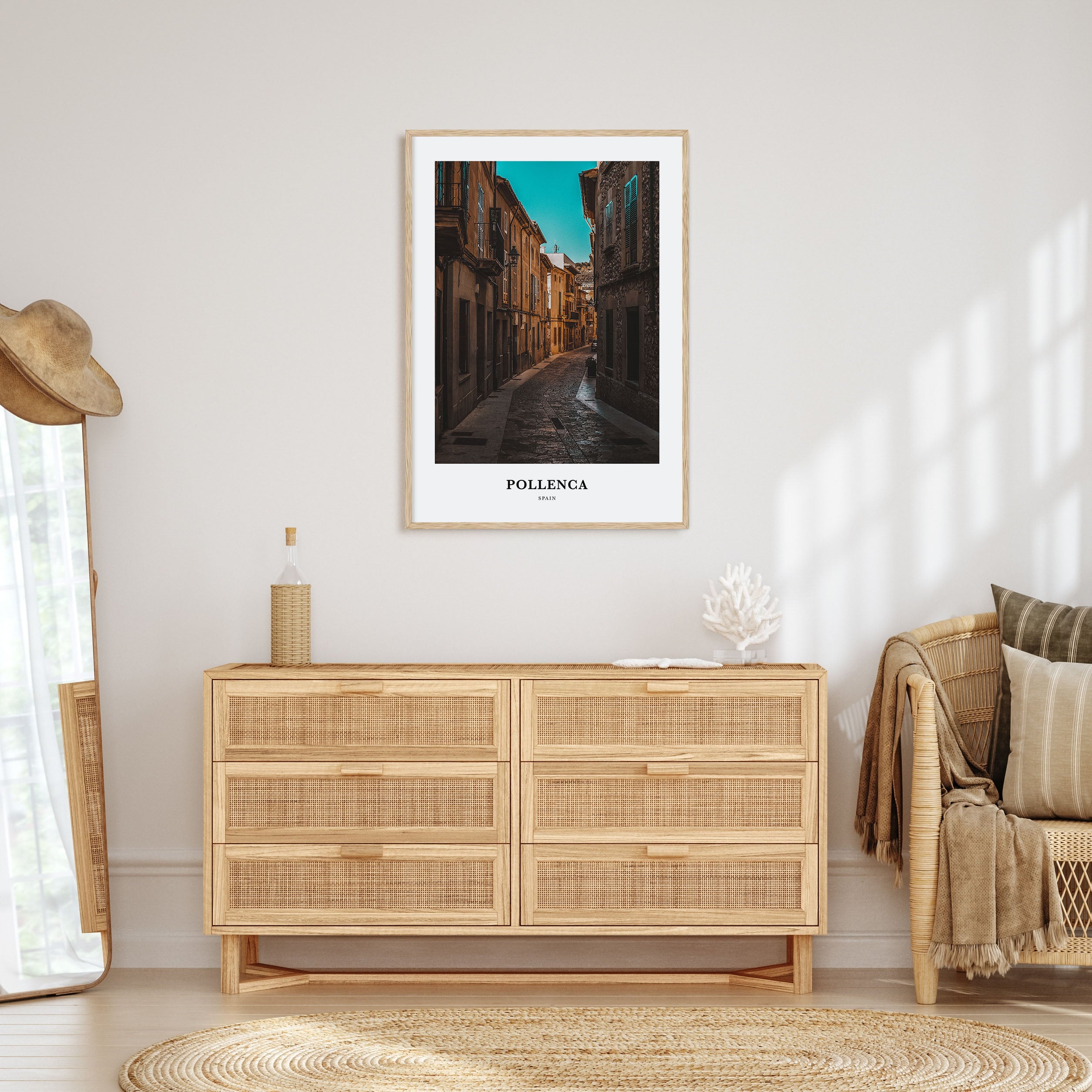 Pollença Portrait Color Poster