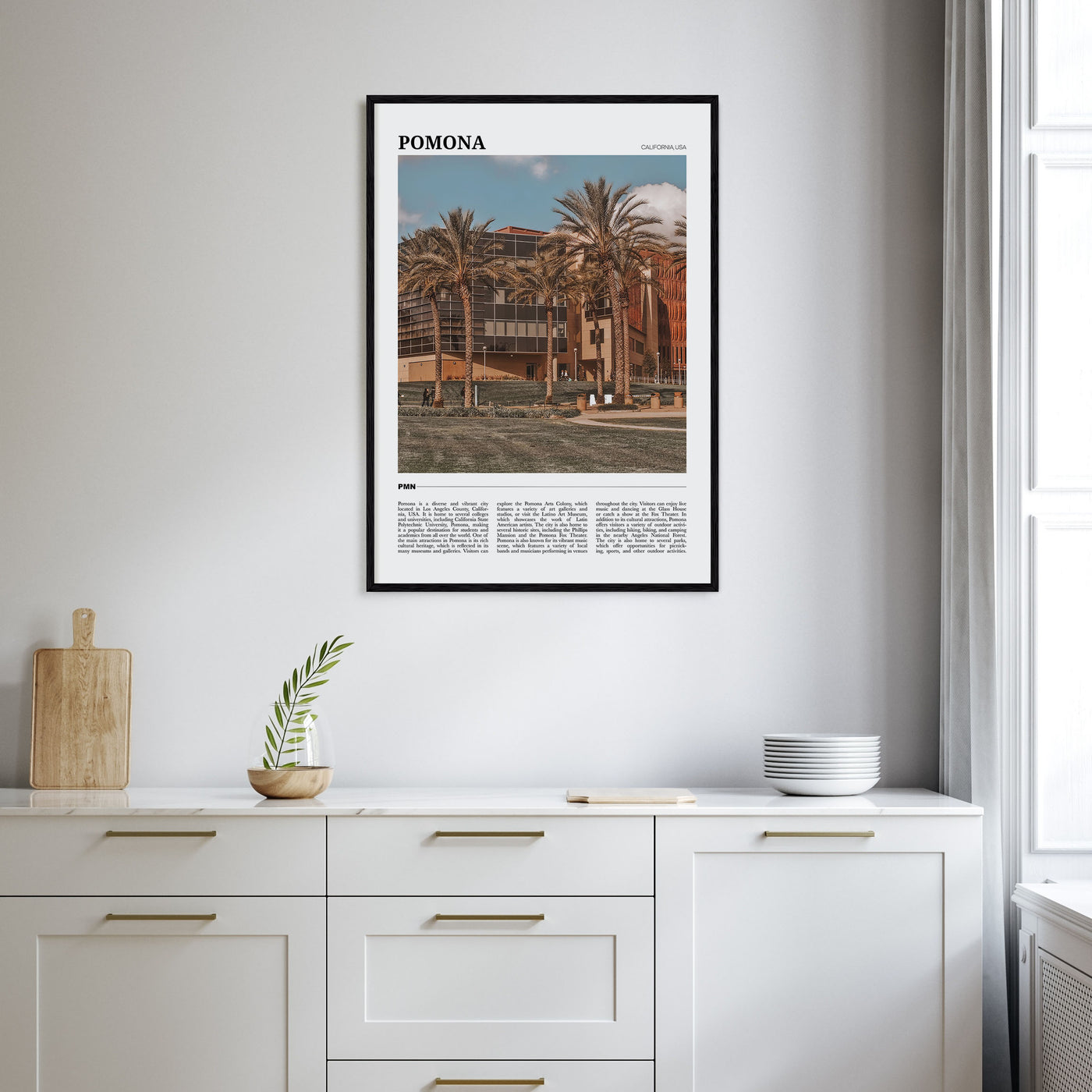 Pomona Travel Color Poster